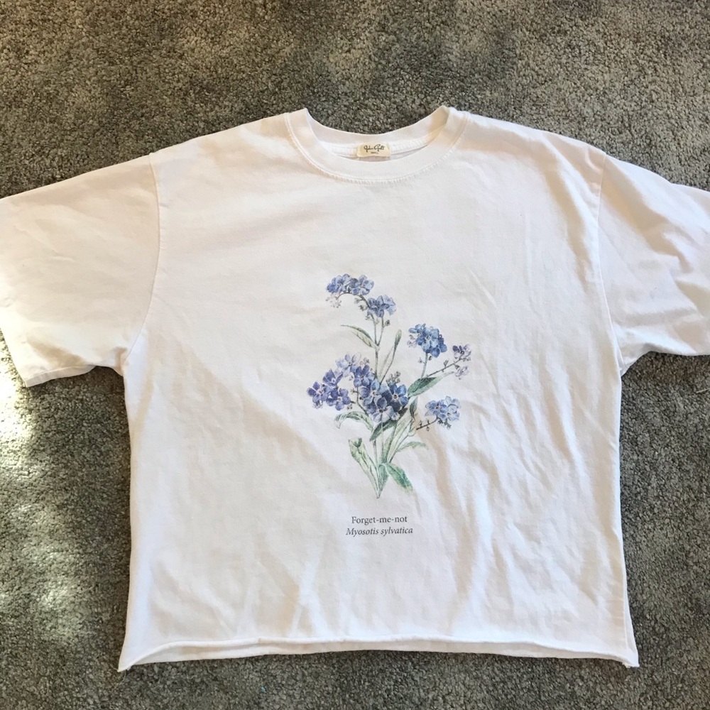 Flower brandy shirt